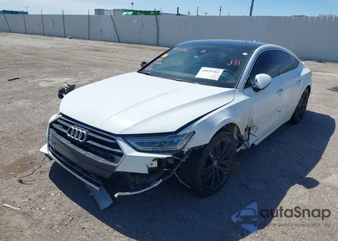 2019 Audi A7 55 Premium z USA, uszkodzony, nr VIN WAUP2AF28KN119280